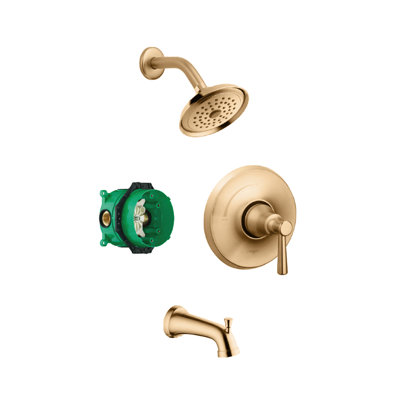 hansgrohe Joleena Pressure Balance Tub/Shower Set with iBox, 2.5 GPM in Chrome