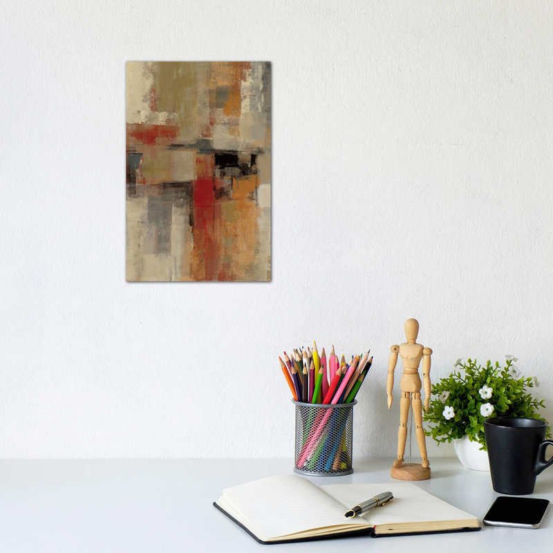 «Intersection Crop I» par Silvia Vassileva - reproduction d'art, Toile tendue, H 60 po x l 40po x P 1,5 po