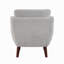 Mobilier de salle à manger en chenille 1pc gris-220516034