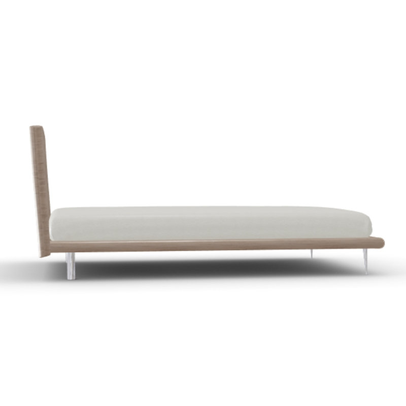 Platform Bed, King, Natural