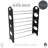 12 Pair Stackable Shoe Rack