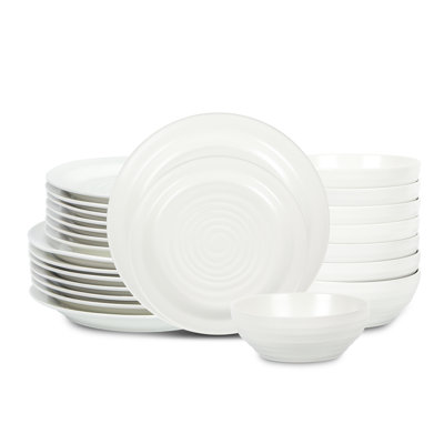 Stone Lain Orbit 24-Piece Dinnerware Set Stoneware