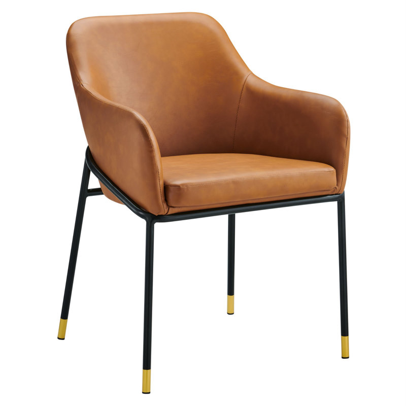 Chaise en cuir Vegan