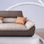 Canapé modulaire kaki en polyester-272220211