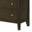 Commode 4 tiroirs cacao foncé