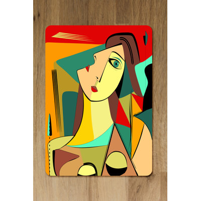 Dougal Wood No Pattern Rectangle Placemat