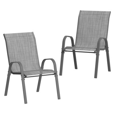Premium All-Weather Wicker Outdoor Dining Armchair