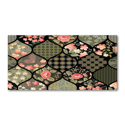 Floral Pattern - Wrapped Canvas Print
