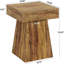 Table de chevet étroite, table basse, table basse carrée