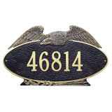 Eagle 1-Line Wall Address Plaque