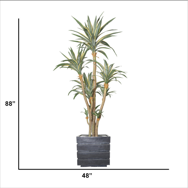 88'' Faux Agave Tree in Pot