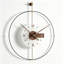Horloges murales noires rondes