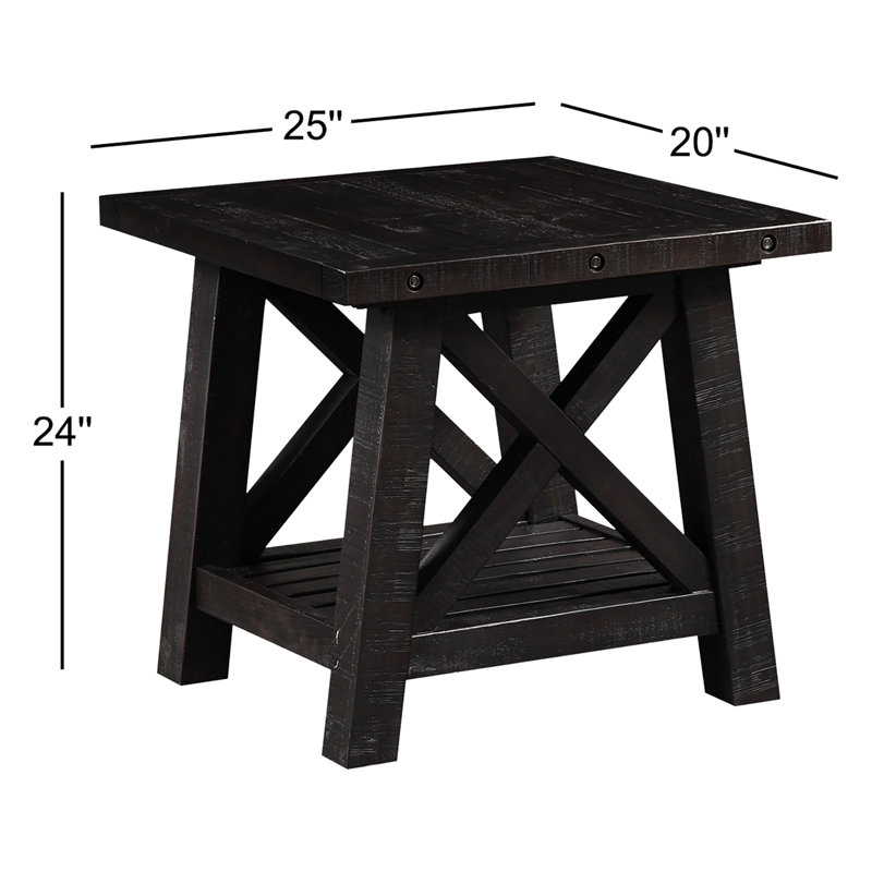 Kilby Solid Wood End Table