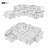 84.75" Sleeper Sofa With Storage Ottoman For Living Room-1101283519-1080469612