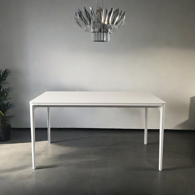 Table de salle à manger Rock Plate, H 29,5 po x L 55,1 po x l 31,5 po