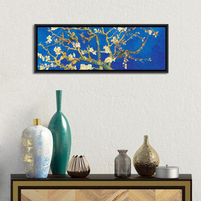 " Almond Blossom On Royal Blue " by Vincent Van Gogh