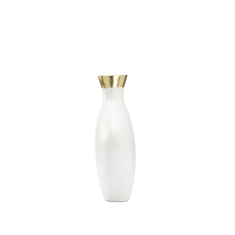 Asymmetric Handmade Aluminum Table Vase