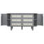 Lit double gris avec compartiment de rangement dissimulé. Matelas pliable pour une utilisation efficace. Ornement sophistiqué. Espaces latéraux intégrés. Et Scratch-. Options de blanc. L 76,4 po x l 108,3 po x H 42 po. Non