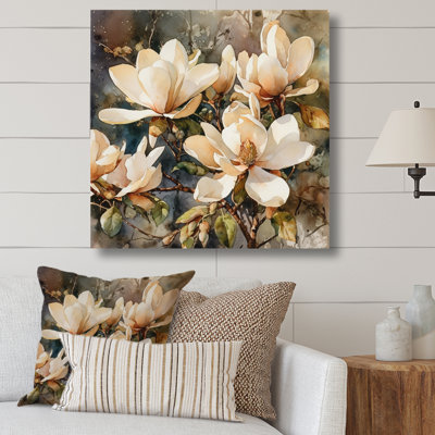 Cream Magnolia Symphony - Magnolias Wall Art