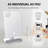 Touch XL Dimmable LED Makeup Mirror with Suction 5X Detachable Magnifying with 360 Degrees Swivels-54878505