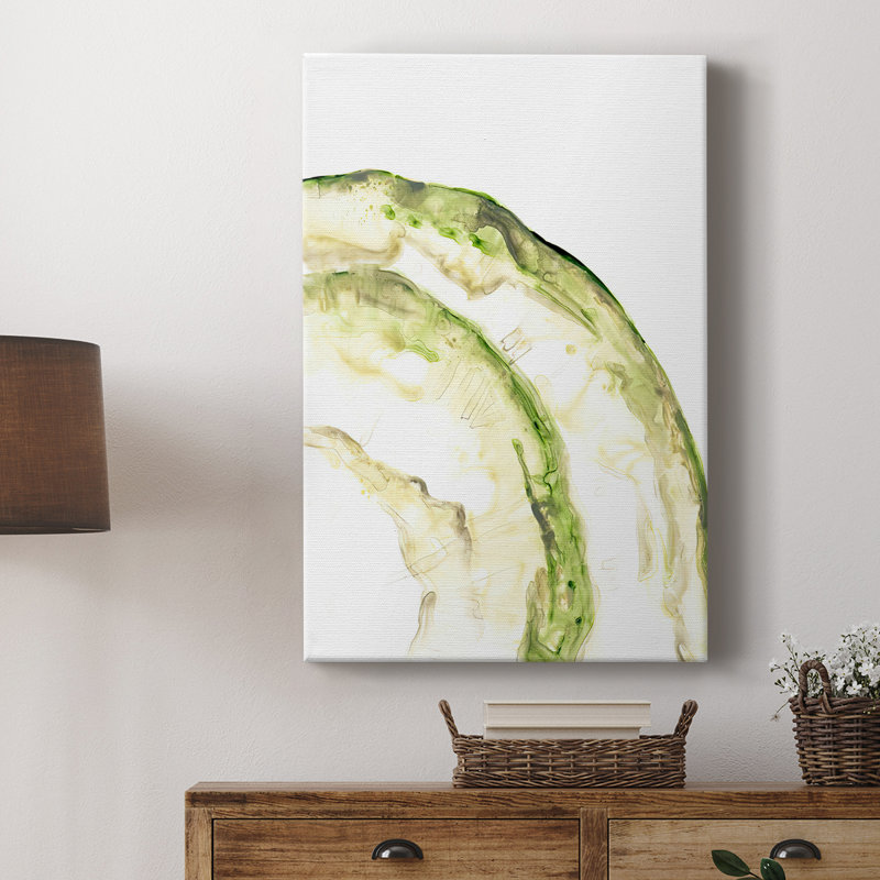 Lichen Halo VI -Custom Wrapped Gallery Cavas, 27" H x 18" W