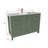 Anvay 48 in. Single Sink Freestanding Bath Vanity in Forest Green with Carrara Quartz Top-771956955-691918557