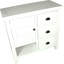 Buffet décoratif 1 porte en bois massif Castile-751115206