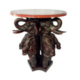 Three Elephants Bar Table