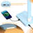 LED Desk Lamp with USB Ports,Touch Desk Lamps for Home Office with 5 Color Modes,3 Brightness Desk Light with Small Night Light,Reading Lamp Table Lamp for Bedroom Bedside Study(with adapter)-2107338323