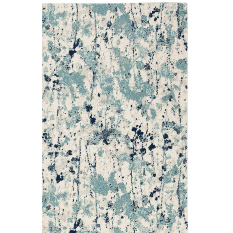 Faustina Performance Abstract Rug, Rectangle 3' x 5'