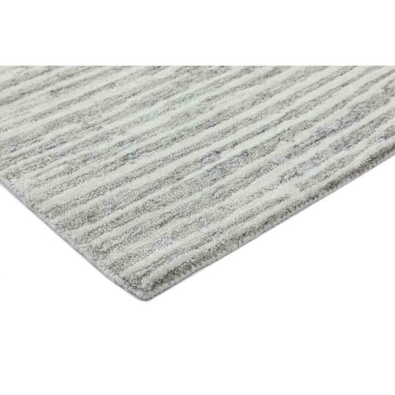 Silt Hand Tufted Area Rug, Rectangle 5' x 8'