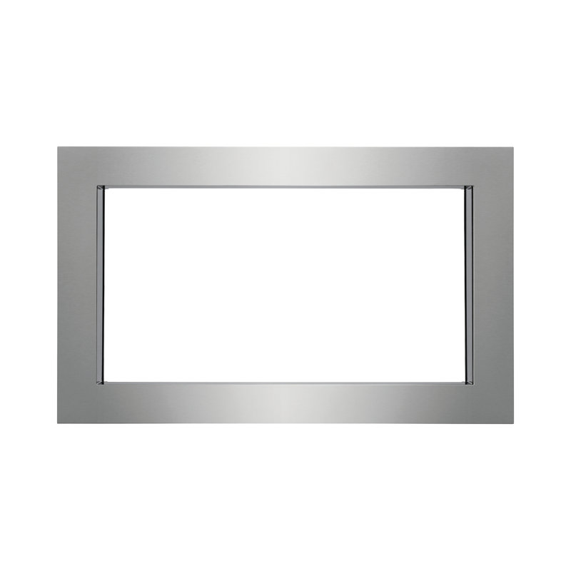 Stainless-steel Gallery Microwave Trim Kit