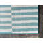 Tapis sarcelle / crème Arzilla-595218581