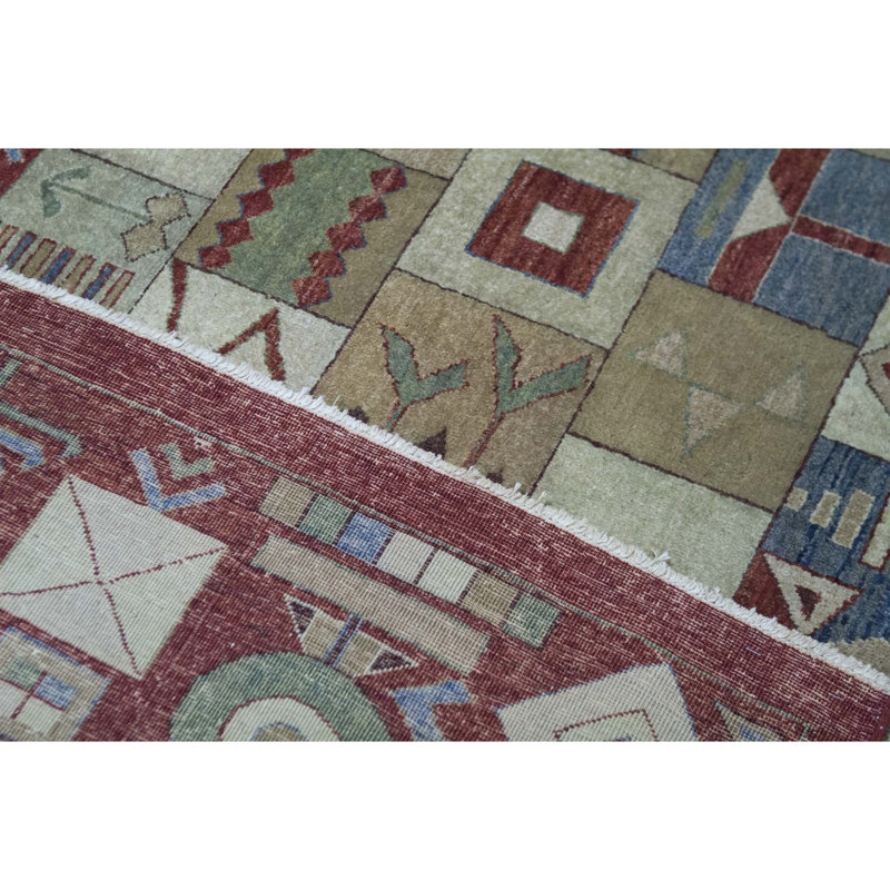 Afghan One-of-a-Kind 10'1" X 13'2" Area Rug