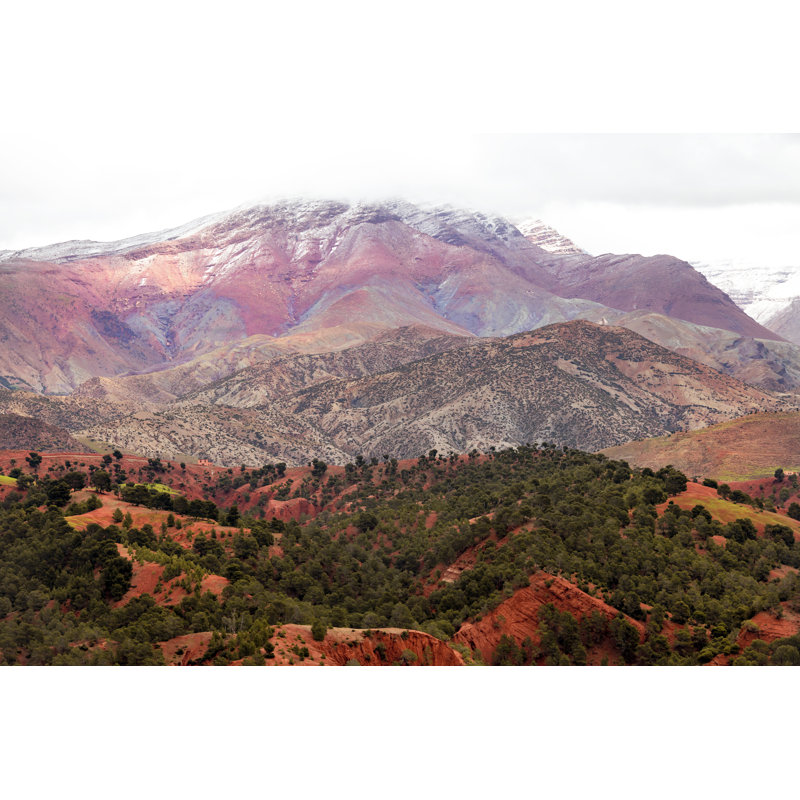 Atlas Mountain - Wrapped Canvas Print, 20cm H x 30cm W x 3.8cm D