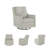 Kambria Upholstered Swivel Accent Chair