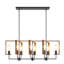  Luminaire suspendu en métal pour îlot de cuisine 8 lumières Kubis-114219136