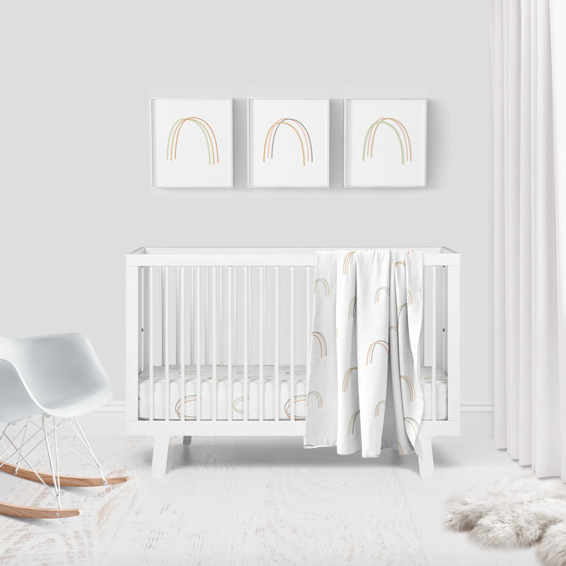 3 - Piece Crib Bedding Set