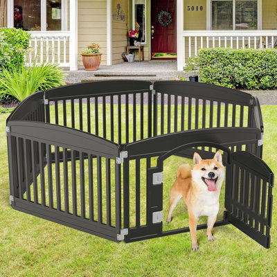 Clôture pliante pour chien