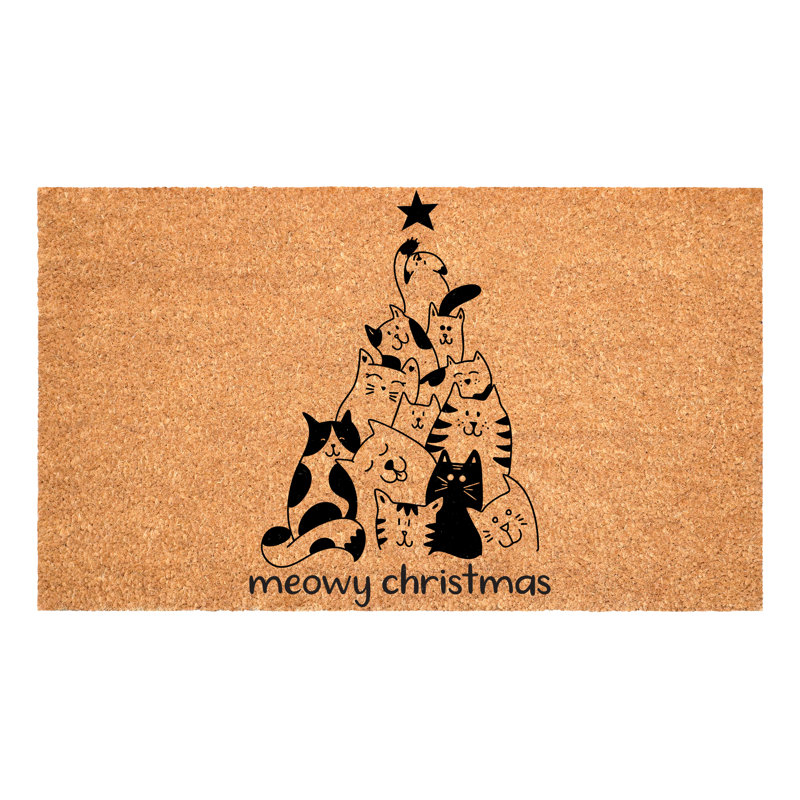 Paillasson Christmas, 17 po x 29 po, L 17 po x L 29 po