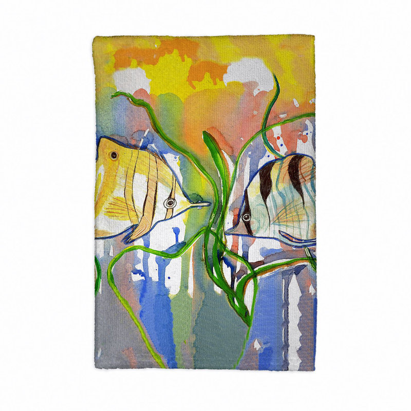 Serviette de thé ange fish