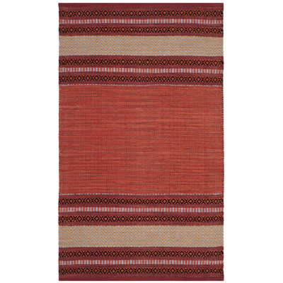 Bokara Hills Hand Woven Cotton Striped Rug