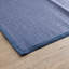 Tapis rectangulaire en polypropylène bleu marine Kristofer-2035811517