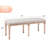 Esmantas Linen Blend Upholstered Bench-95966245