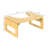Koji 7 in. H Handcrafted Bamboo Foldable Space-Saving Squat Toilet Potty Step Stool, Natural-130298208