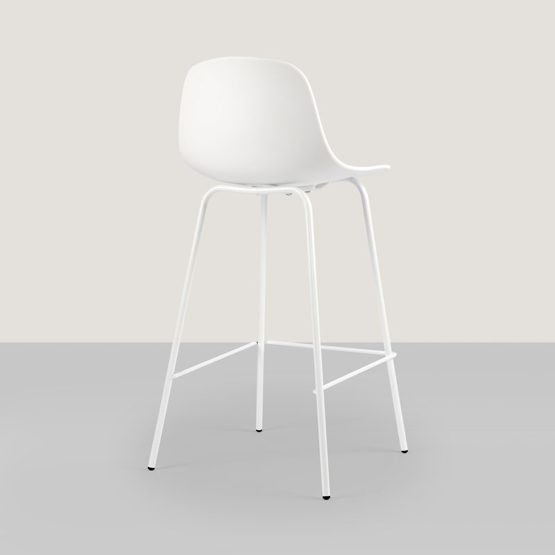 Botyo Short Counter Stool, 2, Taupe