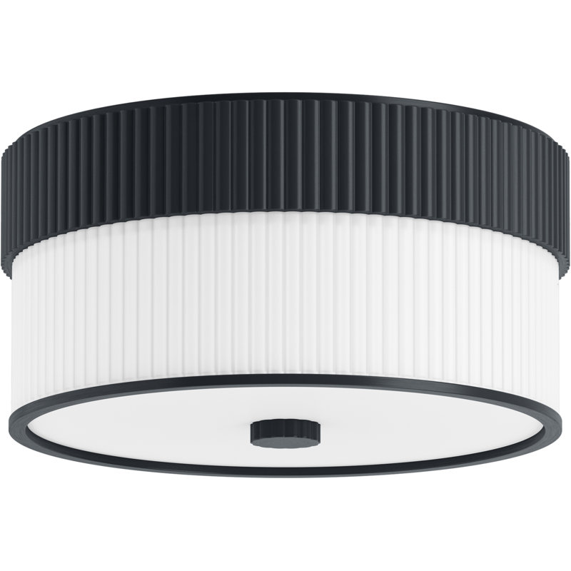 Tresdoux Flush-Mount Light, Gunmetal