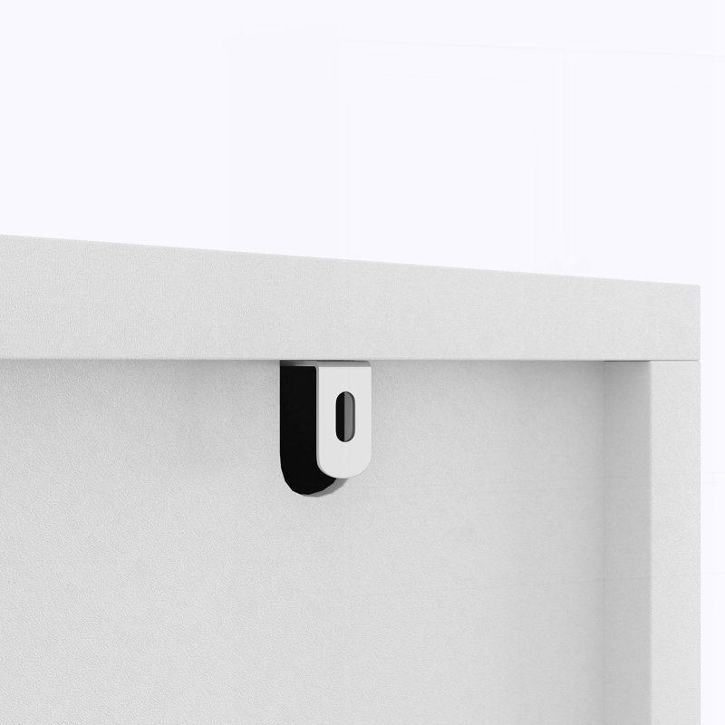 Longues commodes pour le salon, couloir, Blanc