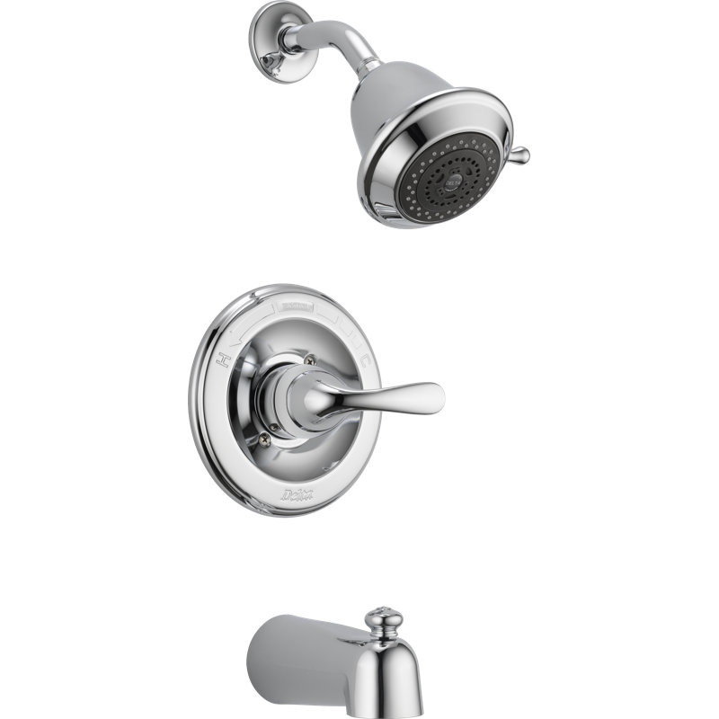 Monitor® Pressure Balanced Tub and Shower Faucet with Trim and TouchClean, Chrome