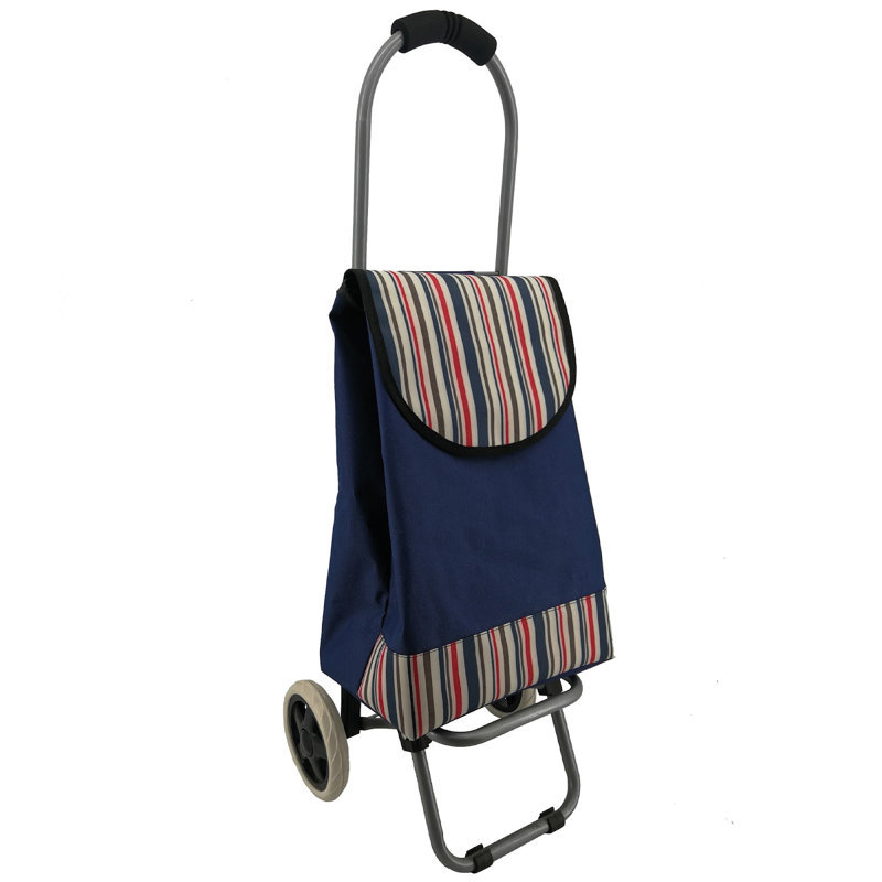 Casa & Casa 107cm H x 122cm W Shopping Trolley with Wheels
